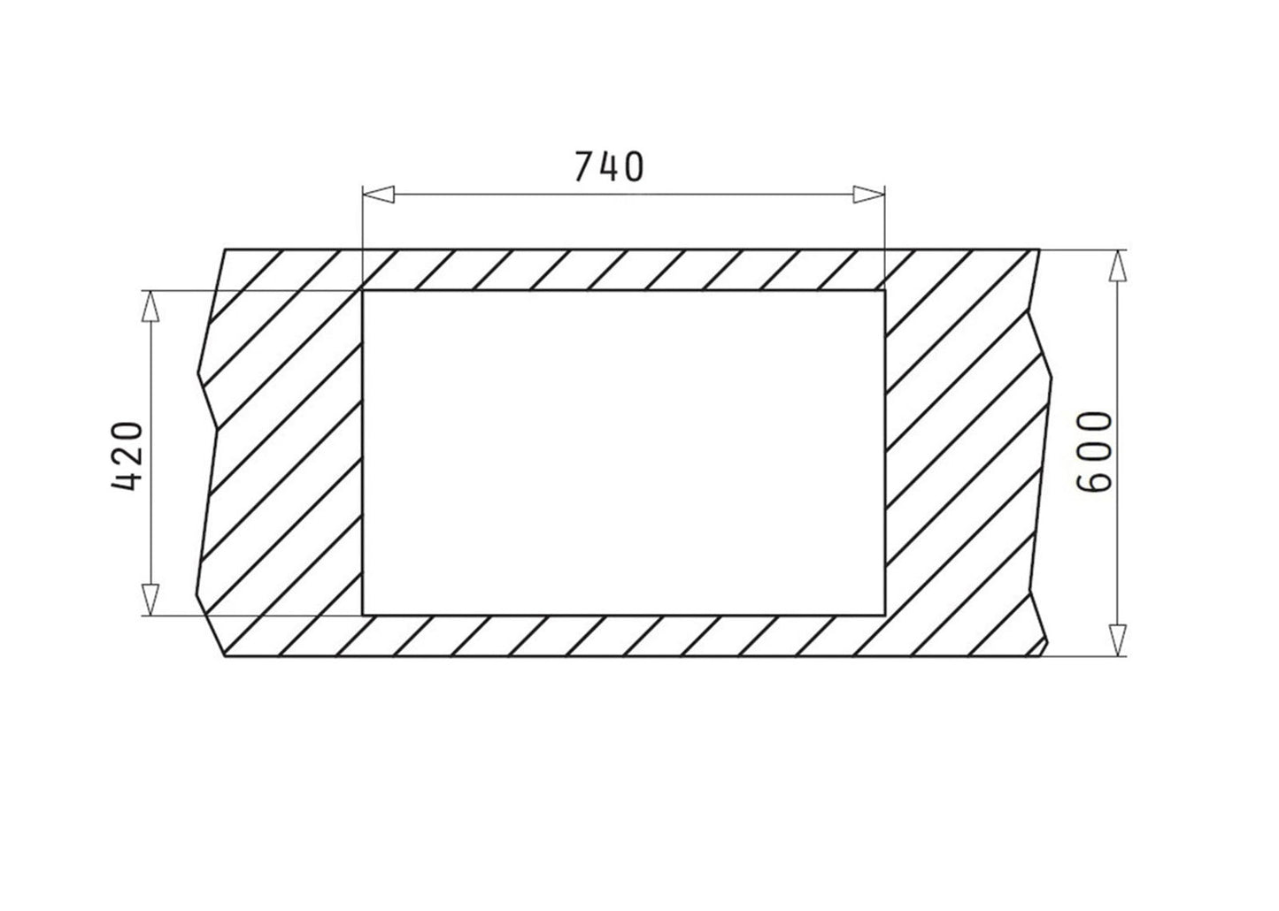 Chiuveta granit Pyramis NEXT 76x44 1B 1D - EpicHome.ro