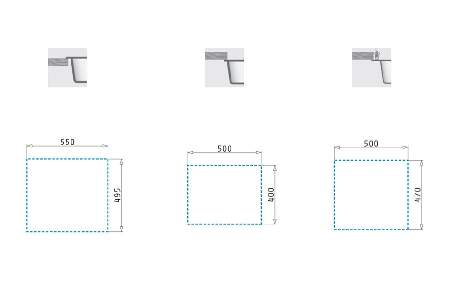 Chiuveta granit Pyramis SIROS 57x51,5 1B Copper - EpicHome.ro