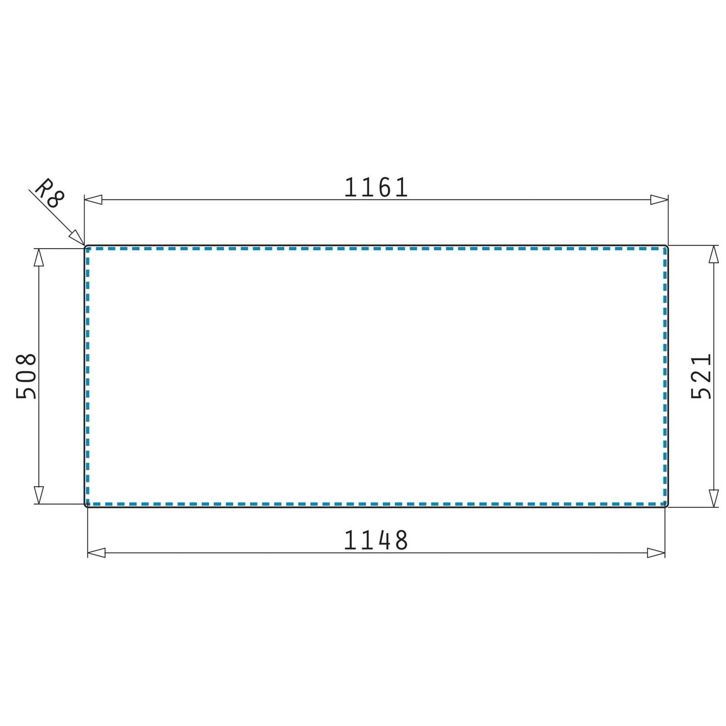 Chiuveta inox Pyramis OLYNTHOS 116x52 2B 1D - EpicHome.ro