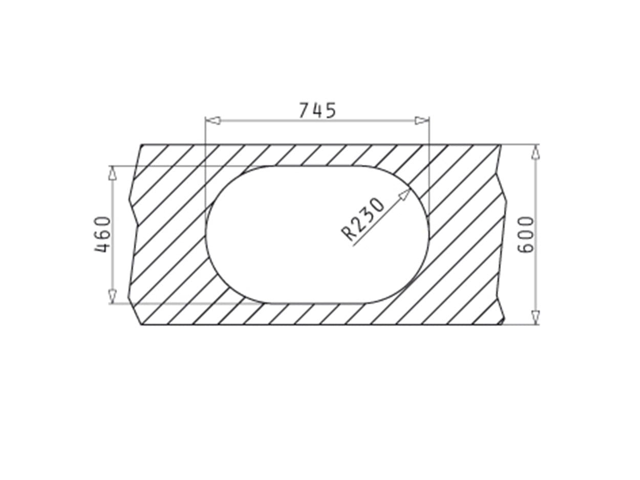 Chiuveta inox Pyramis SR MINI 76,5x48 1B 1D - EpicHome.ro