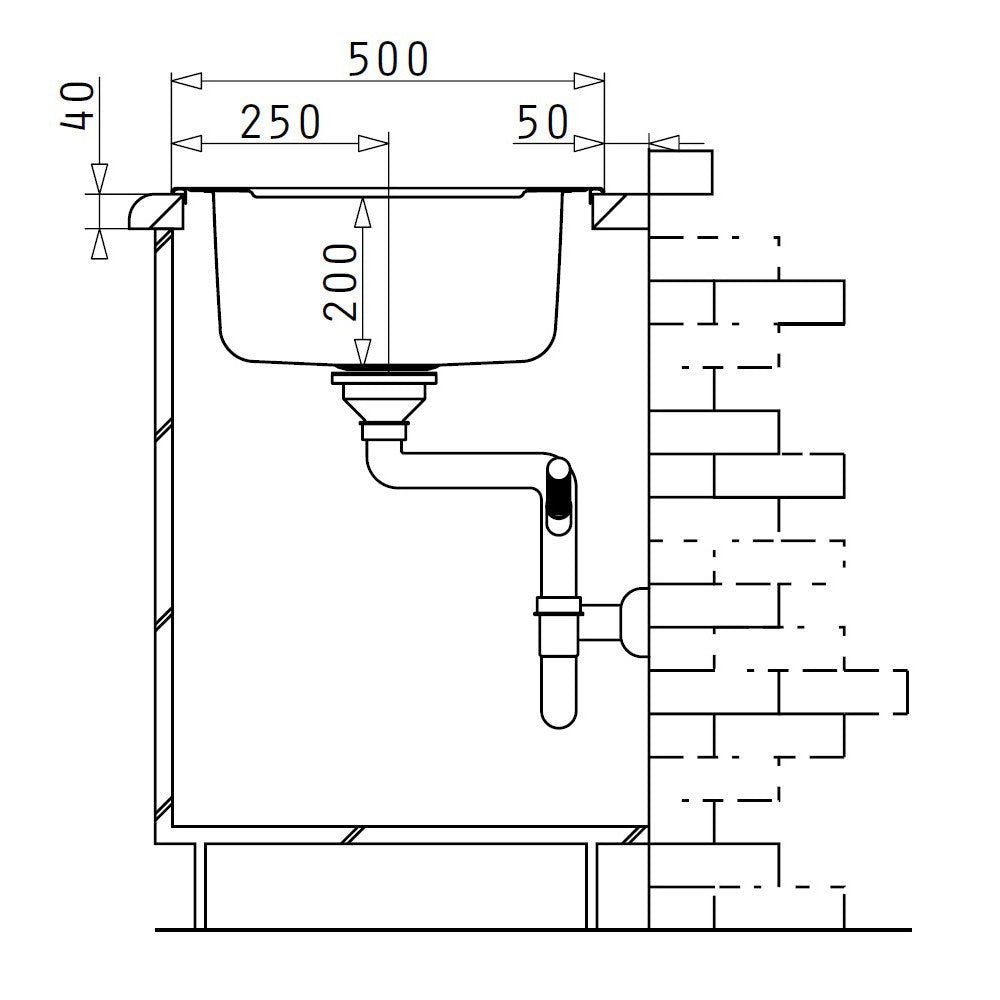 Chiuveta inox Pyramis ZEDA EXTRA 100x50 1B 1D - EpicHome.ro
