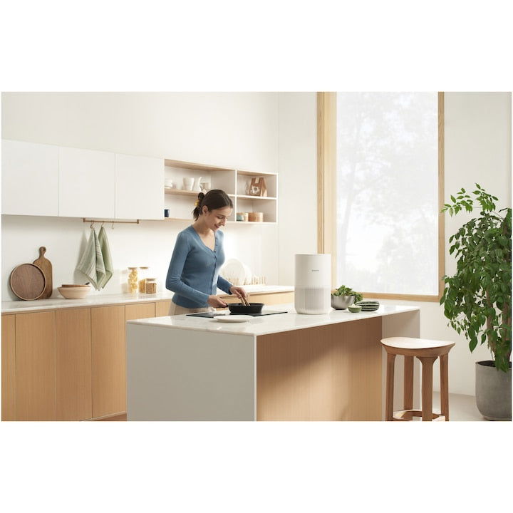 Purificator de aer Xiaomi BHR5860EU Smart Air Purifier 4 Compact, Smart Wi-Fi, CADR 230m3/h, Filtru HEPA, PM2.5, acoperire 48mp - EpicHome