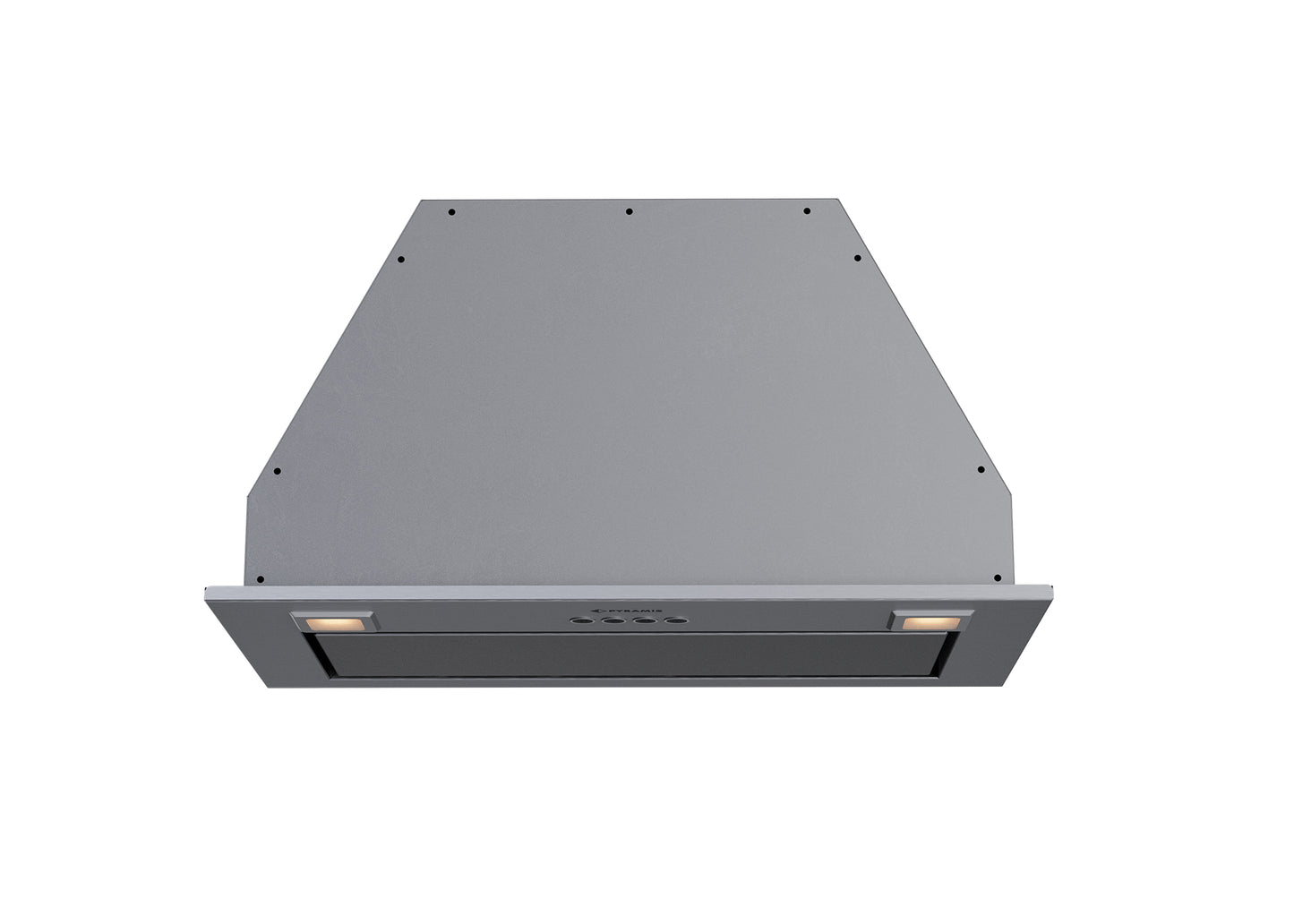 Hota total incorporabila Pyramis Turbo ERN, 52 cm, 1 motor, 760m³h, electronic Soft Touch control, Timer