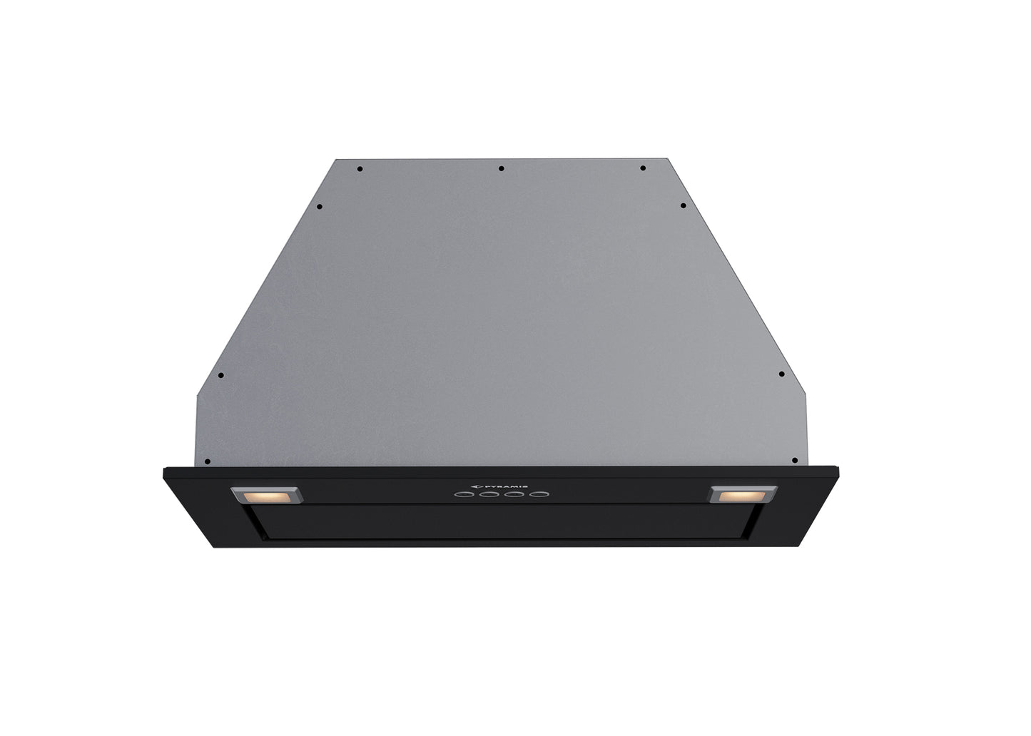 Hota total incorporabila Pyramis Turbo ERN, 52 cm, 1 motor, 760m³h, electronic Soft Touch control, Timer