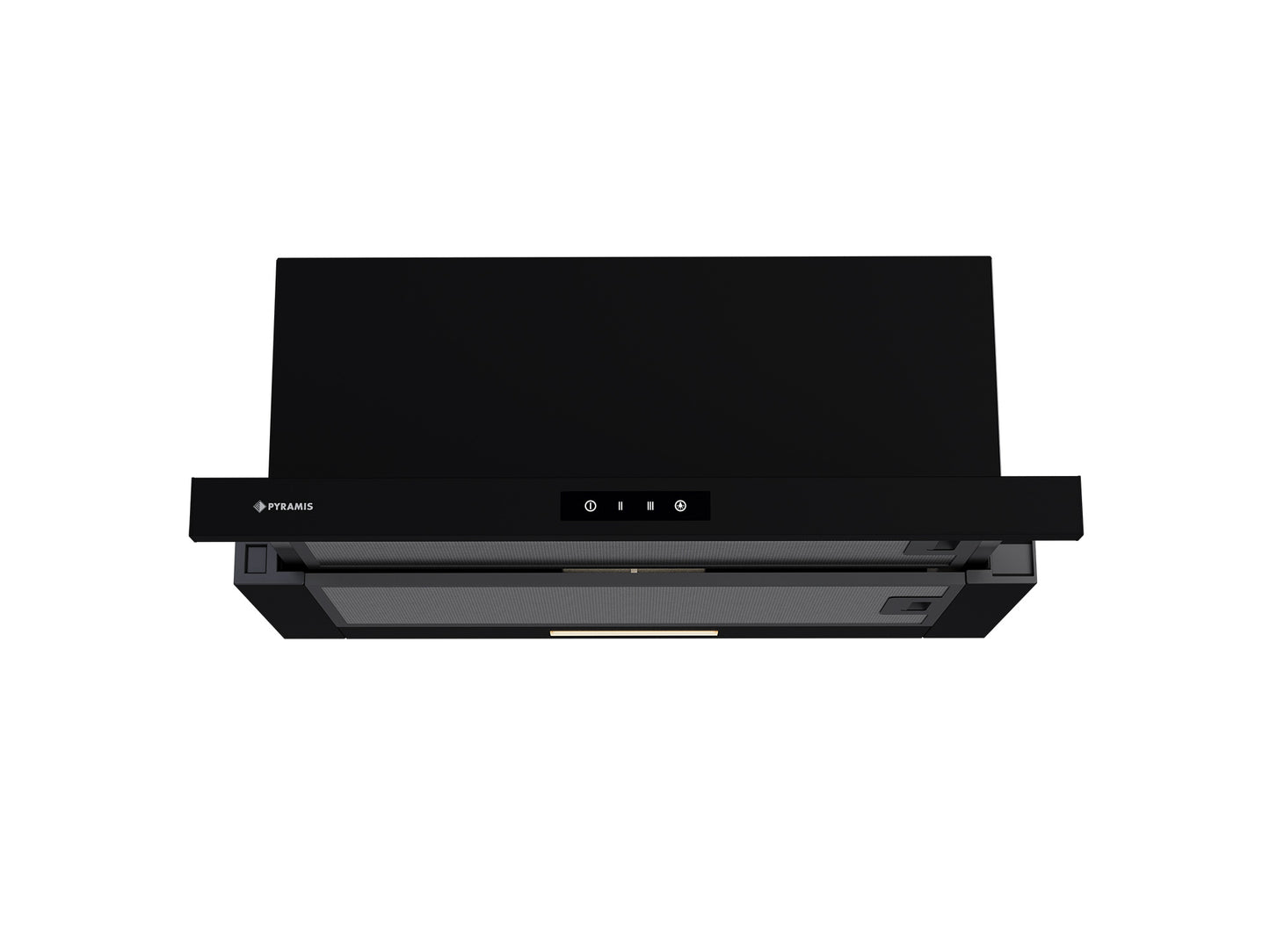 Hota telescopica Pyramis Turbo ERN 2056, Touch Control Display, putere de absorbtie 760mc/h, 1 motor turbo, 60cm