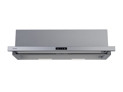 Hota telescopica Pyramis Turbo ERN 2056, Touch Control Display, putere de absorbtie 760mc/h, 1 motor turbo, 90cm