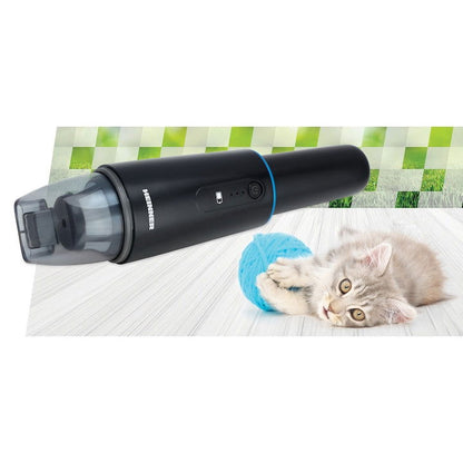 Aspirator de mana Heinner Blackstone HHVC-D7.2BK, 70W, acumulator li 7.2v, autonomie 12 min, durata incarcare 3 ore, adaptor USB, accesorii perie 2 in 1, negru - EpicHome