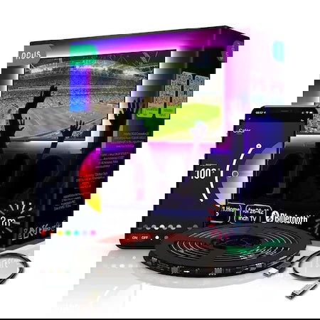 Banda LED RGB inteligenta pentru TV Nous F7 - EpicHome