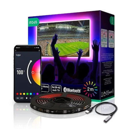 Banda LED RGB inteligenta pentru TV Nous F7 - EpicHome