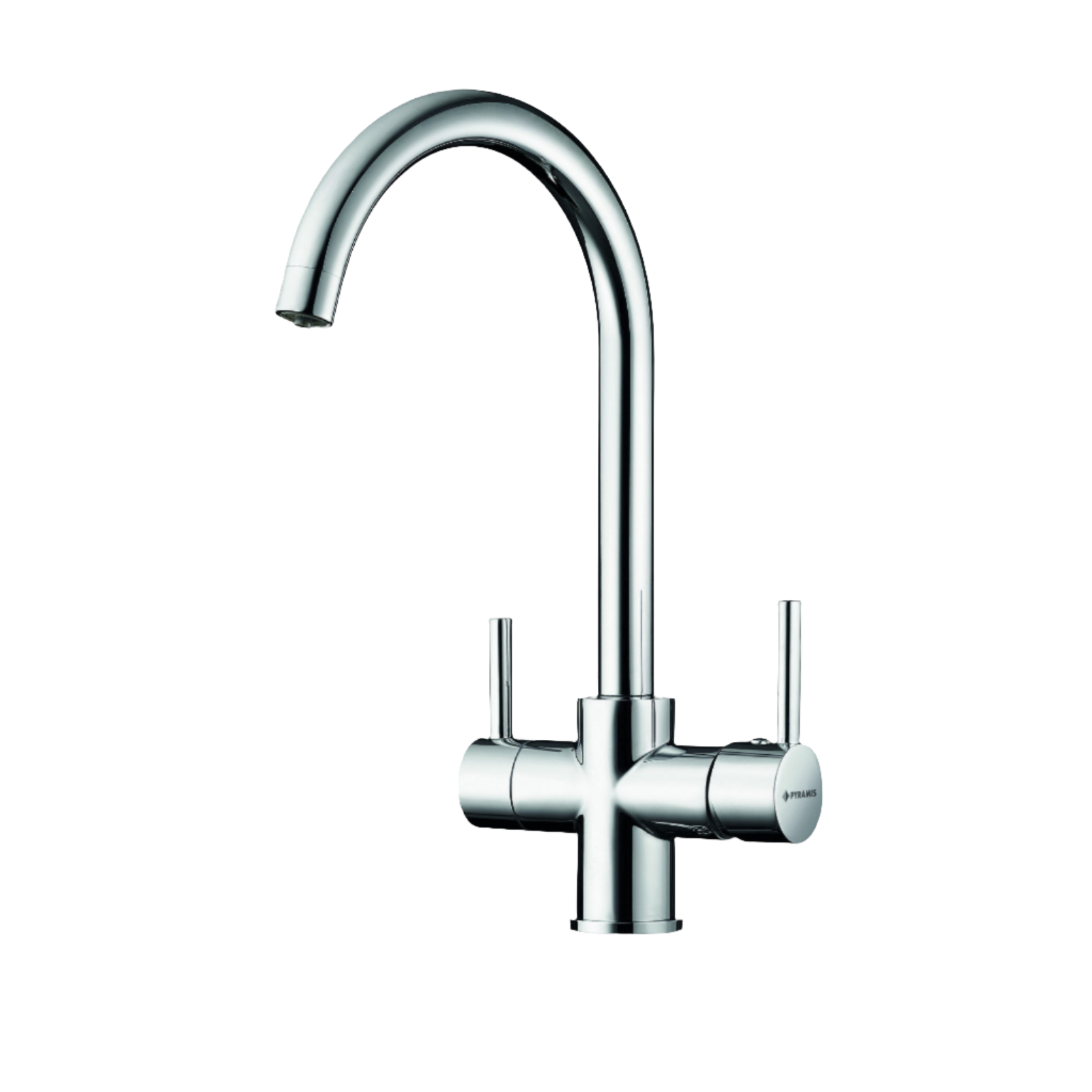 Baterie bucatarie 3 cai Pyramis DOLORE Crom - EpicHome.ro