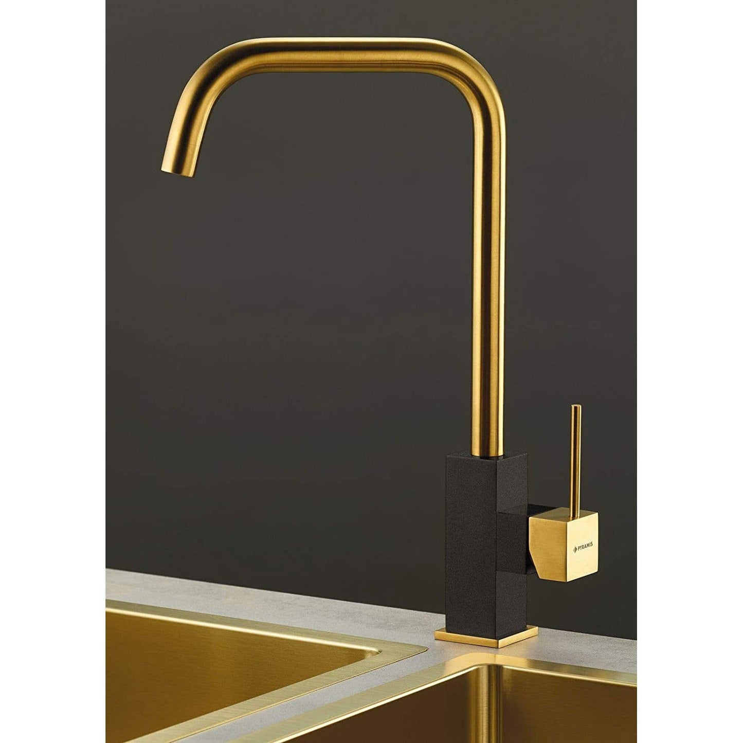 Baterie bucatarie Pyramis ADELITA PVD (Pysical Vapor Deposition) - EpicHome.ro