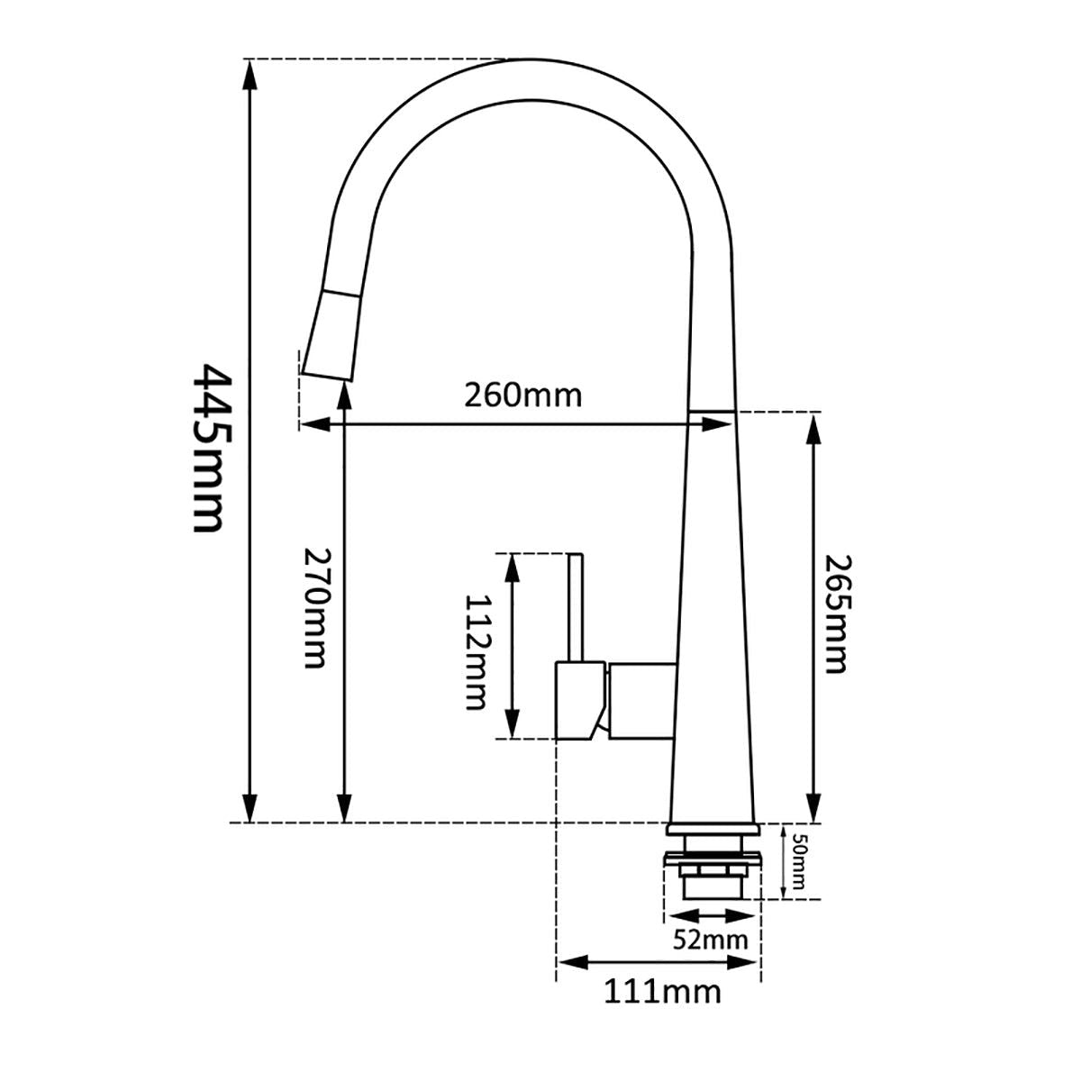 Baterie bucatarie Pyramis ECO DIAMOND PVD (Pysical Vapor Deposition) - EpicHome.ro