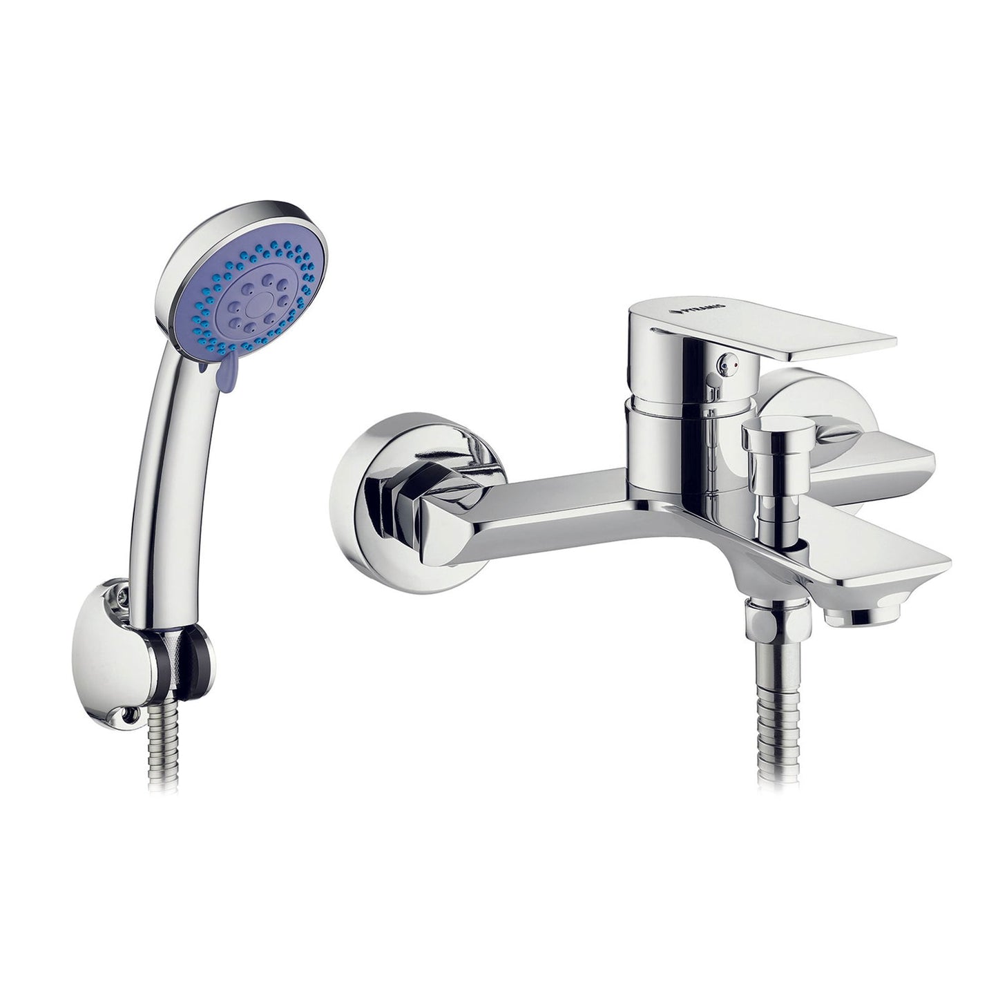 Baterie cada si dus Pyramis ARONA, finisaj cromat, cartus cu disc ceramic - EpicHome.ro