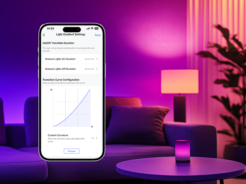 Bec LED RGB Aqara Bulb T2, E27, 1100 Lumeni, Thread, Zigbee - EpicHome