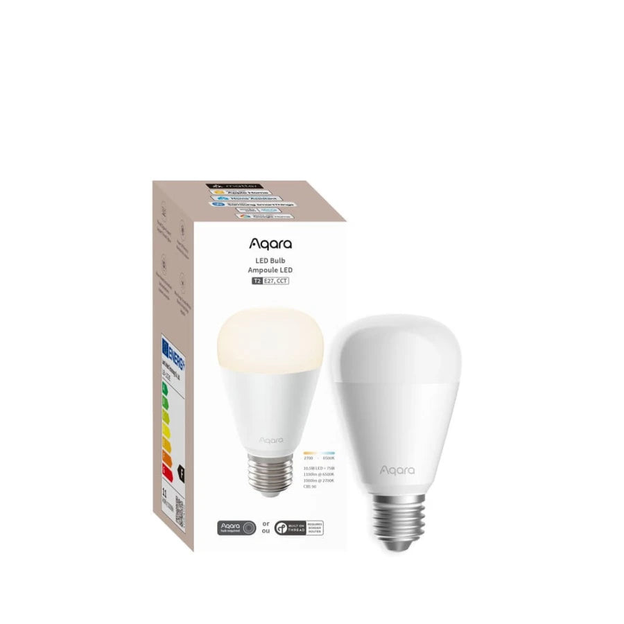 Bec Led Aqara Bulb T2, E27, 1100 Lumeni, Thread, Zigbee (doar lumina alba) - EpicHome