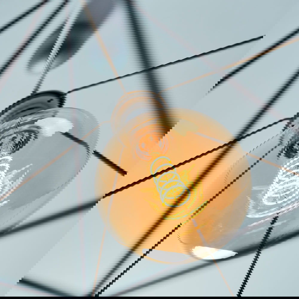 Bec inteligent Shelly Vintage G125, Dimmer, Wi-Fi, E27, 4W, 260 LM, control aplicatie, compatibil Amazon Alexa si Google Assistant - EpicHome