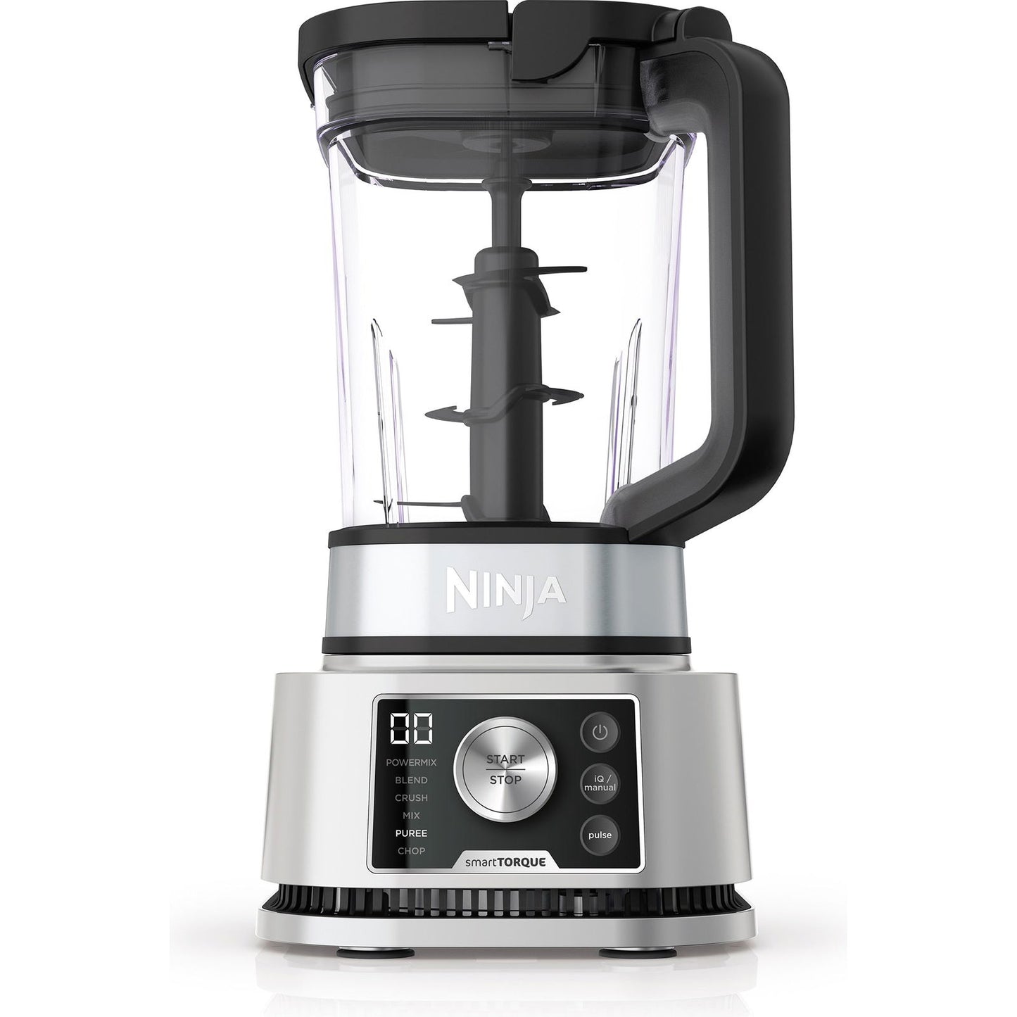Blender Ninja Foodi Power Nutri 3-in-1, CB350EU, cu motor cu cuplu inteligent si 6 programe Auto-I - EpicHome