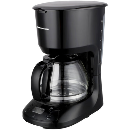 Cafetierea digitala Heinner Black Chatt HCM-D750GCBK, LCD, 1.25L, 750W, negru - EpicHome