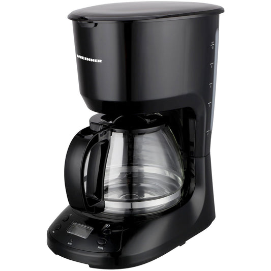 Cafetierea digitala Heinner Black Chatt HCM-D750GCBK, LCD, 1.25L, 750W, negru - EpicHome