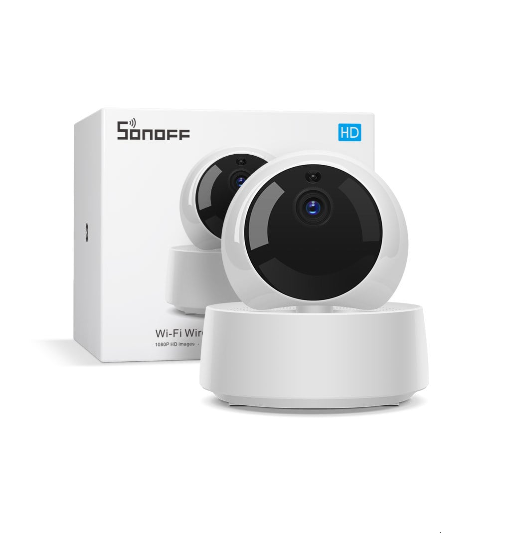 Camera Wi-Fi Ethernet Sonoff GK-200MP2-B (R2, cu suport pentru stocare in cloud) - fara adaptor AC - EpicHome