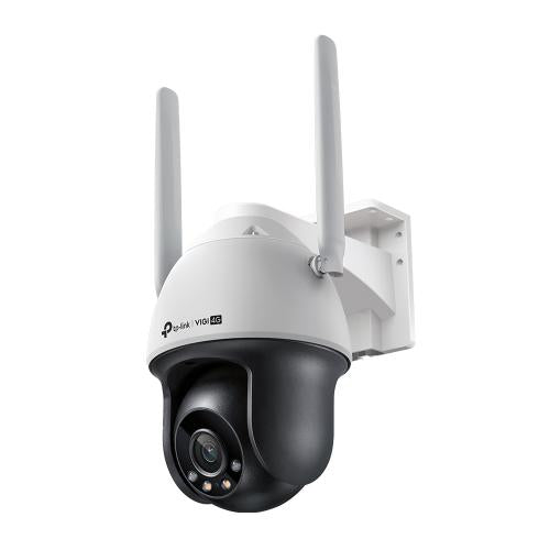 Camera supraveghere IP Speed Dome PT GSM 4G TP-LINK Full Color VIGI C540-4G, 4 MP, 4 mm, IR/lumina alba 30 m, detectie si clasificare om/vehicul, slot card, vizualizare de pe telefon, microfon/difuzor, active defense, auto tracking - EpicHome