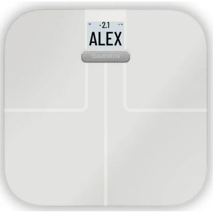 Cantar corporal inteligent Garmin Index™ S2, 180 kg, Wi-Fi, Alb - EpicHome