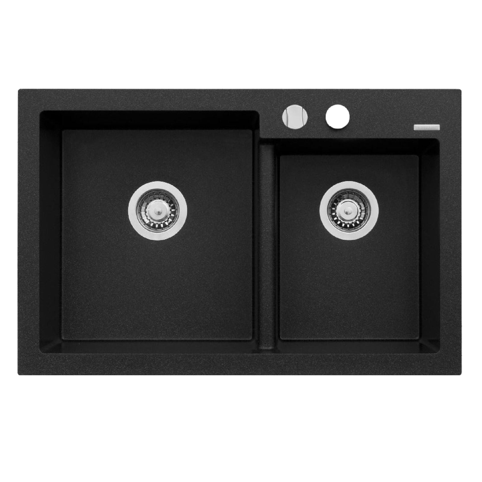 Chiuveta bucatarie granit Pyramis DIPLOS 79x51cm - EpicHome.ro