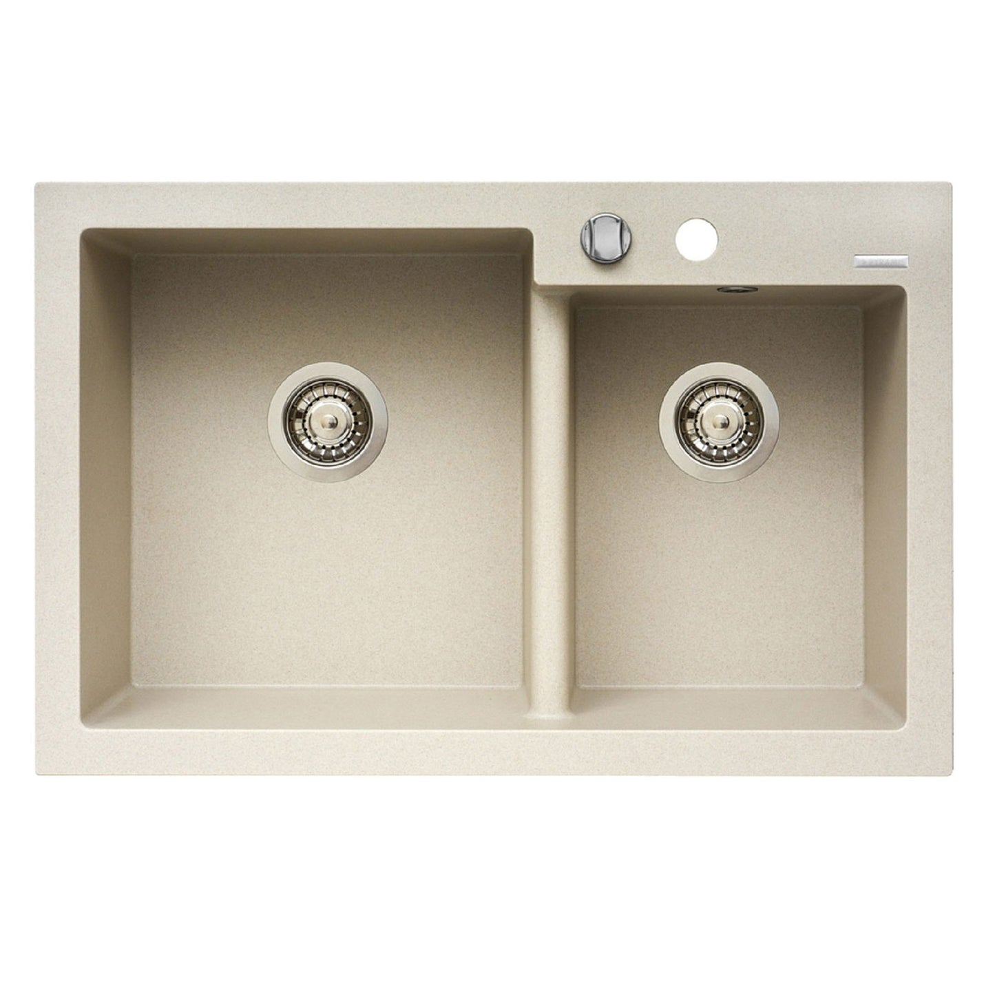 Chiuveta bucatarie granit Pyramis DIPLOS 79x51cm - EpicHome.ro