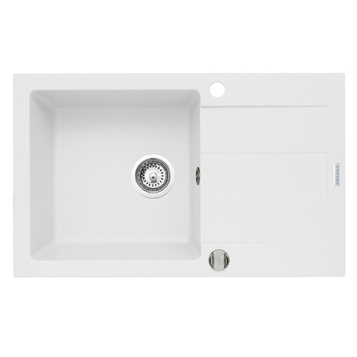 Chiuveta bucatarie granit Pyramis SPARTA PLUS 78x48cm - EpicHome.ro