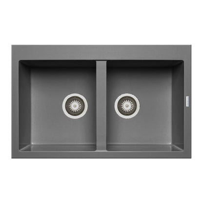 Chiuveta granit Pyramis ALAZIA 70x50 2B - EpicHome.ro