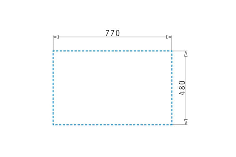 Chiuveta granit Pyramis ALAZIA 70x50 2B - EpicHome.ro