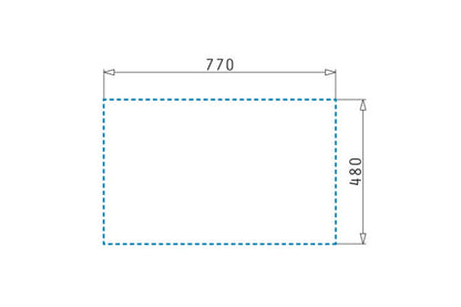 Chiuveta granit Pyramis ALAZIA 70x50 2B - EpicHome.ro