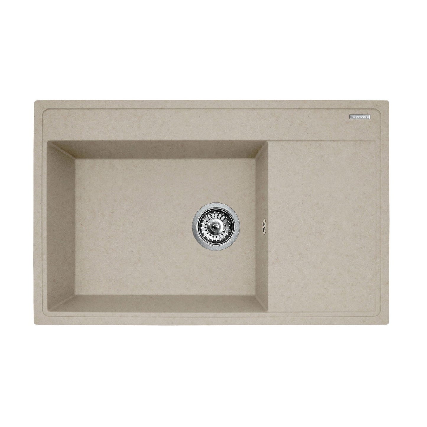 Chiuveta granit Pyramis CAMEA 79x50 1B 1D - EpicHome.ro