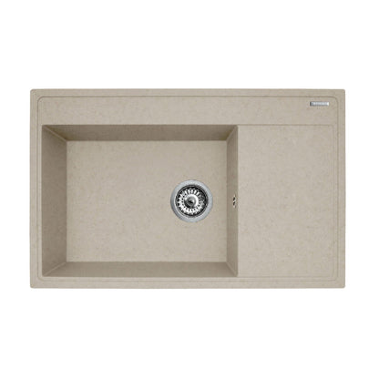 Chiuveta granit Pyramis CAMEA 79x50 1B 1D - EpicHome.ro