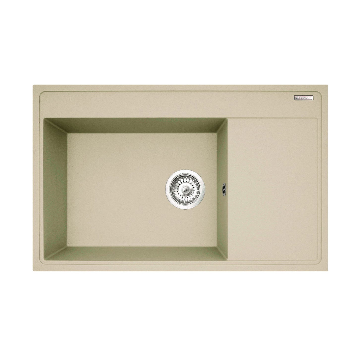 Chiuveta granit Pyramis CAMEA 79x50 1B 1D - EpicHome.ro