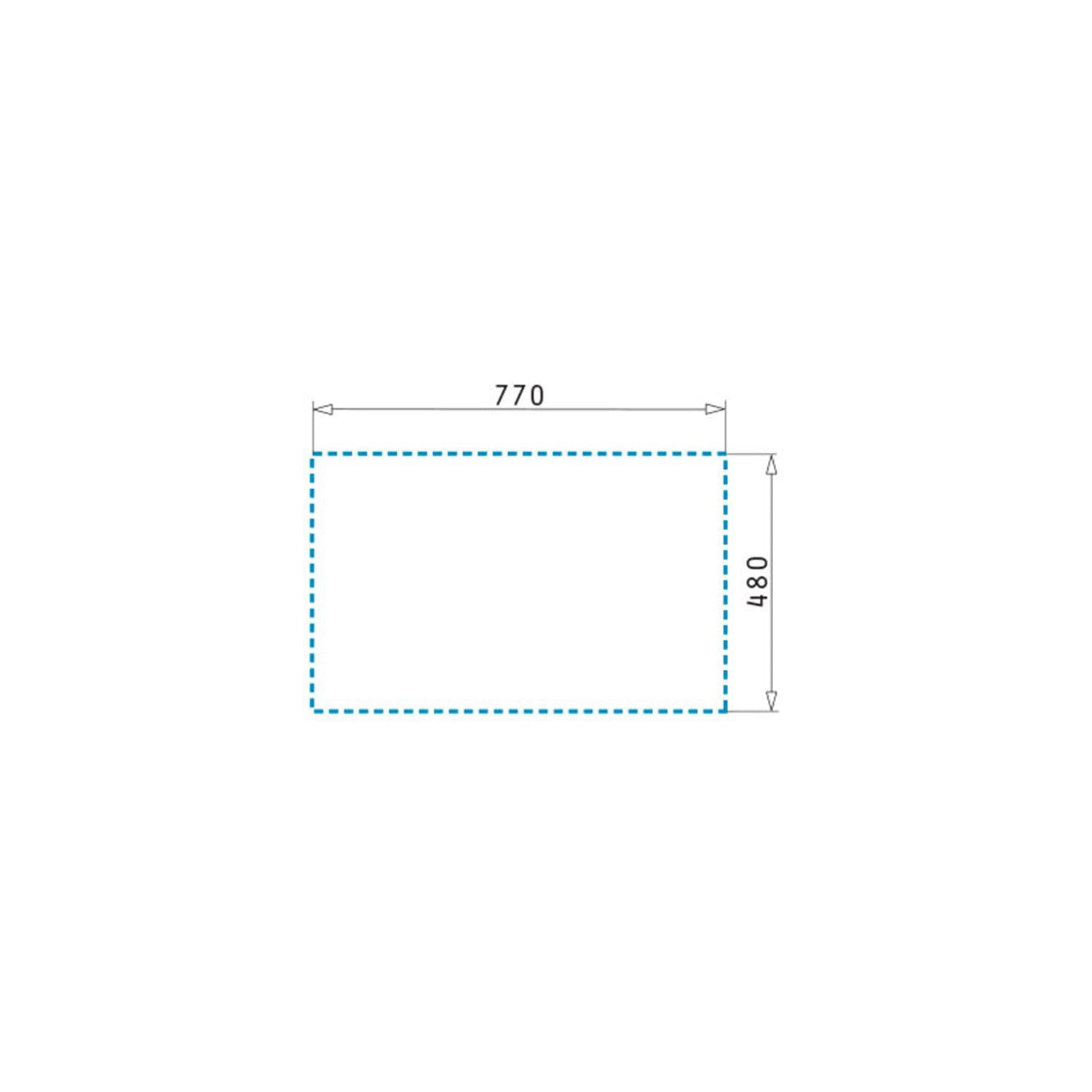 Chiuveta granit Pyramis CAMEA 79x50 1B 1D - EpicHome.ro
