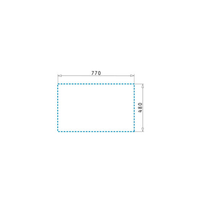Chiuveta granit Pyramis CAMEA 79x50 1B 1D - EpicHome.ro