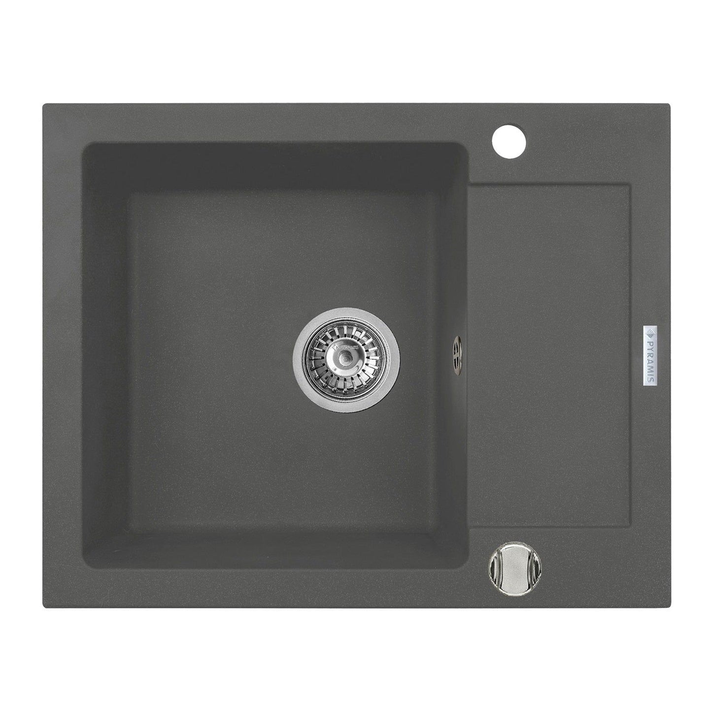 Chiuveta granit Pyramis MIDO 62x50 1B 1D - EpicHome.ro