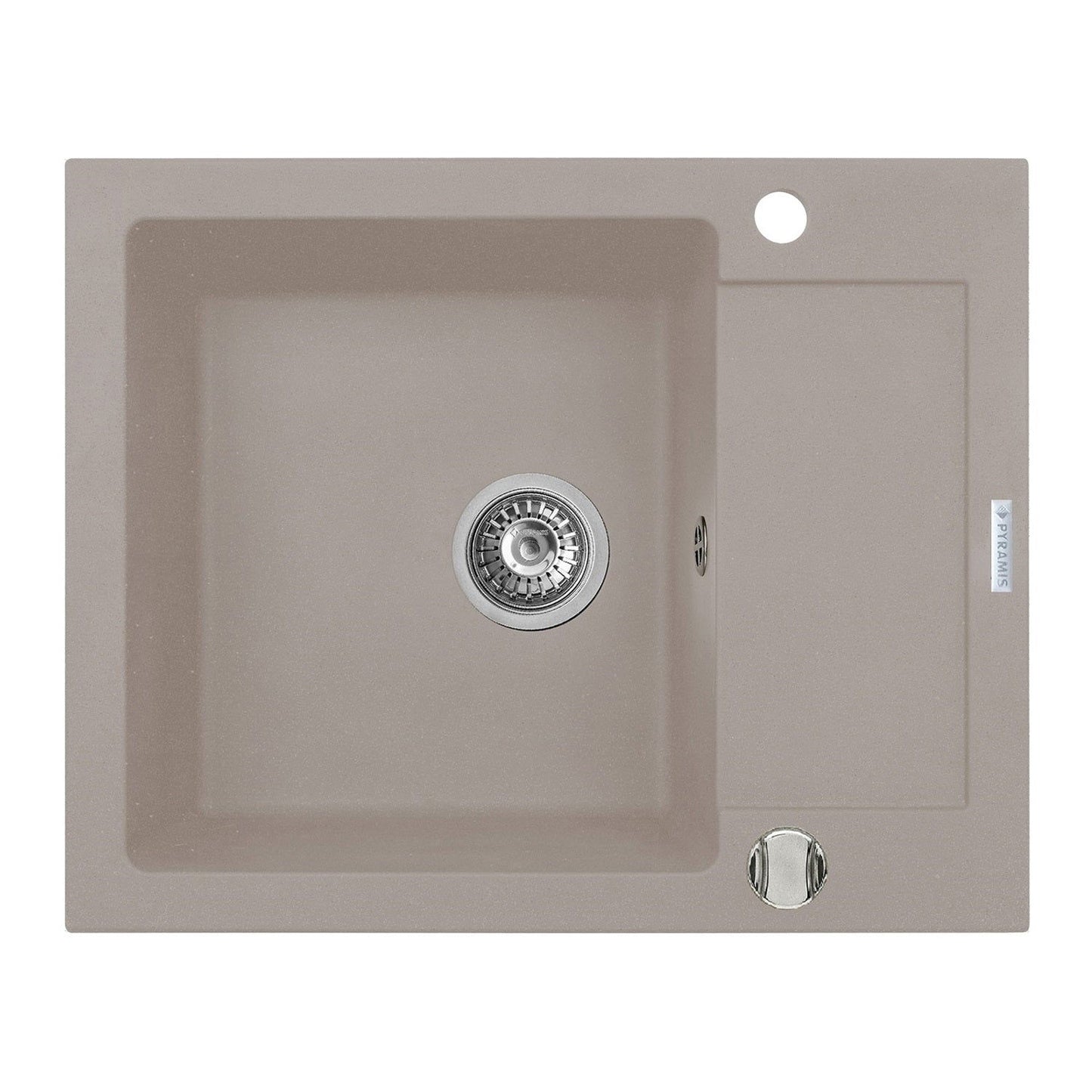 Chiuveta granit Pyramis MIDO 62x50 1B 1D - EpicHome.ro