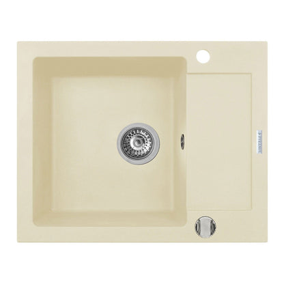 Chiuveta granit Pyramis MIDO 62x50 1B 1D - EpicHome.ro