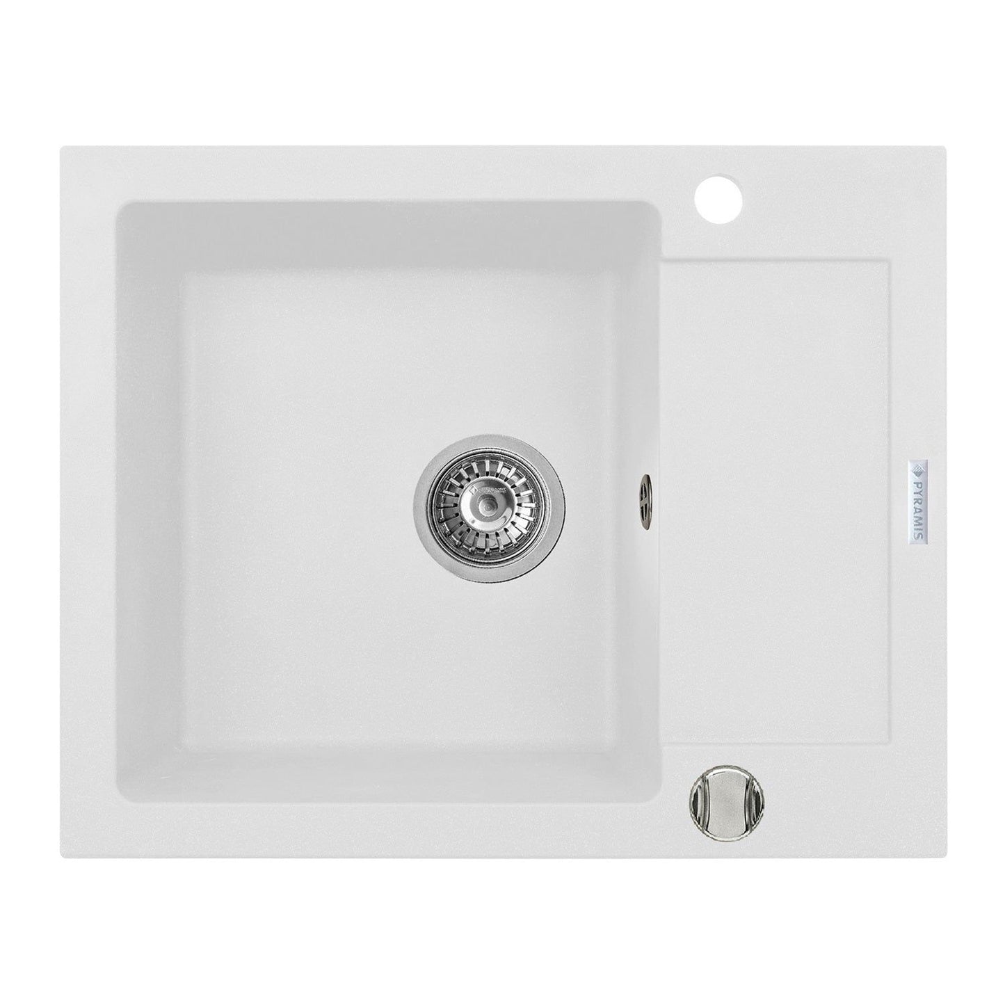 Chiuveta granit Pyramis MIDO 62x50 1B 1D - EpicHome.ro