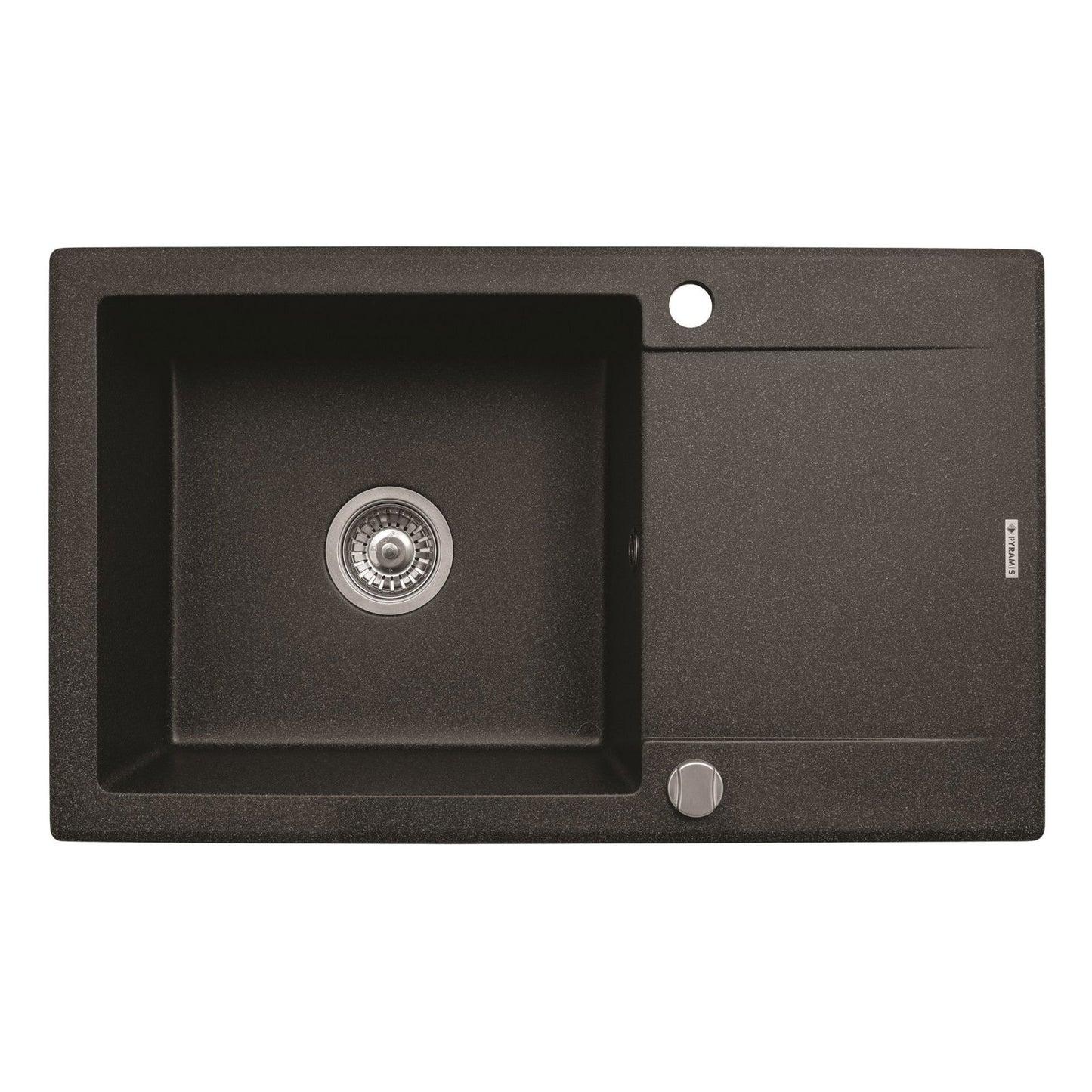 Chiuveta granit Pyramis MIDO PLUS 78x46 1B 1D - EpicHome.ro