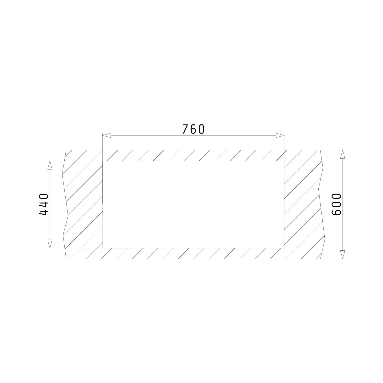 Chiuveta granit Pyramis MIDO PLUS 78x46 1B 1D - EpicHome.ro