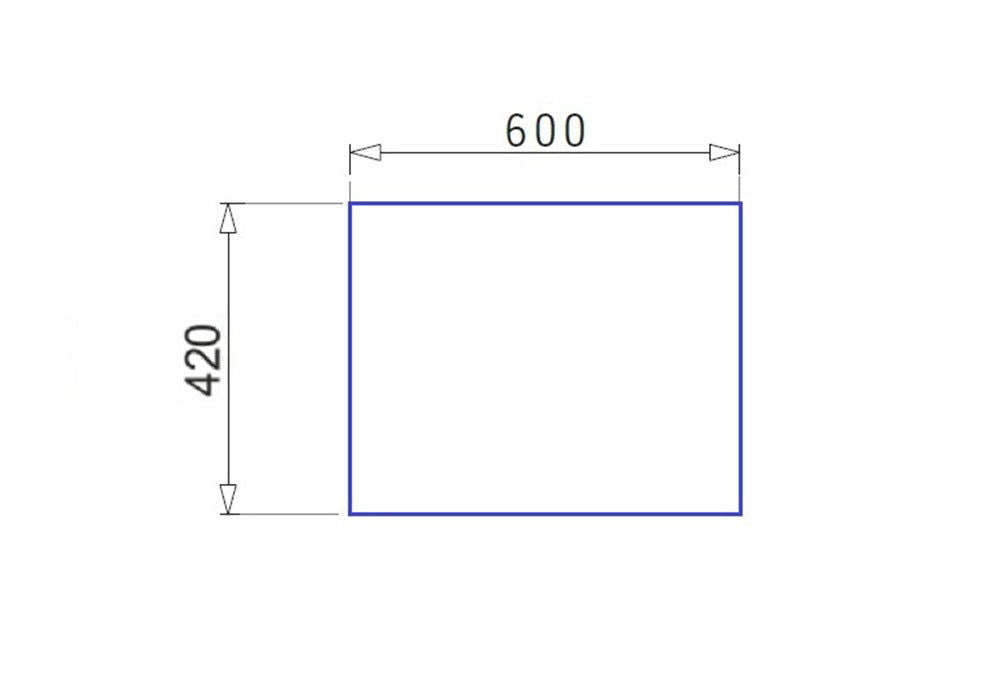 Chiuveta granit Pyramis NEXT 62x44 1B 1D - EpicHome.ro