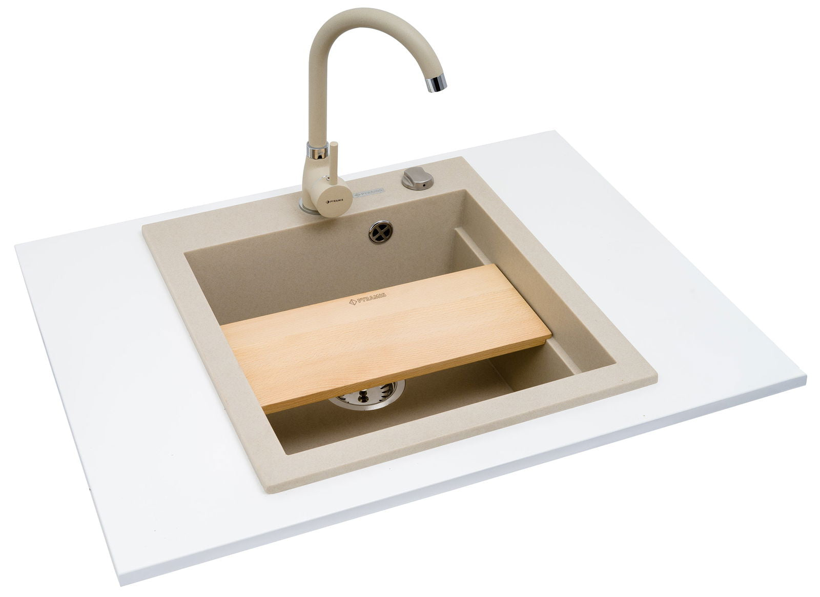 Chiuveta granit Pyramis SIROS 47x51,5 1B - EpicHome.ro
