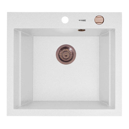 Chiuveta granit Pyramis SIROS 57x51,5 1B Copper - EpicHome.ro