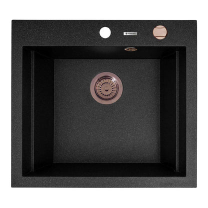 Chiuveta granit Pyramis SIROS 57x51,5 1B Copper - EpicHome.ro