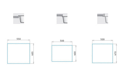 Chiuveta granit Pyramis SIROS 57x51,5 1B Copper - EpicHome.ro