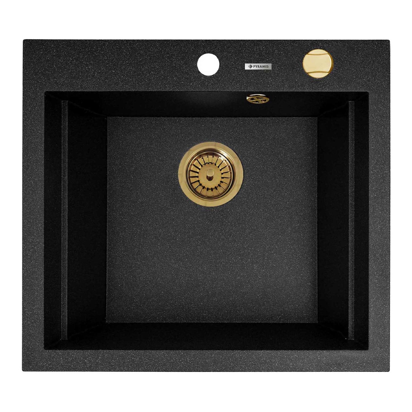 Chiuveta granit Pyramis SIROS 57x51,5 1B Gold - EpicHome.ro