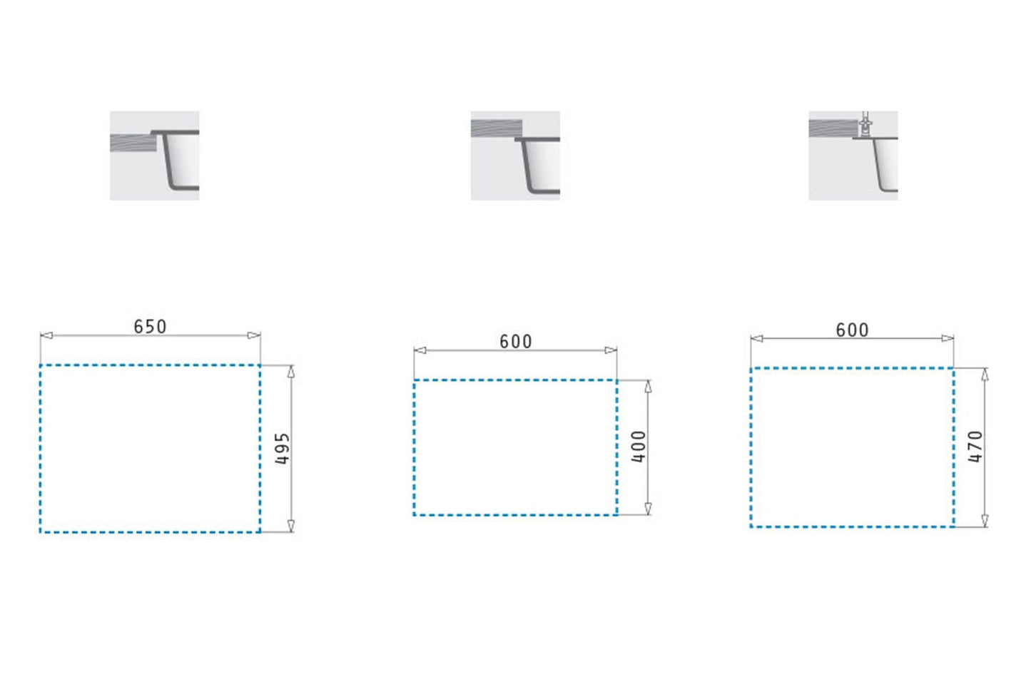 Chiuveta granit Pyramis SIROS 67x51,5 1B - EpicHome.ro